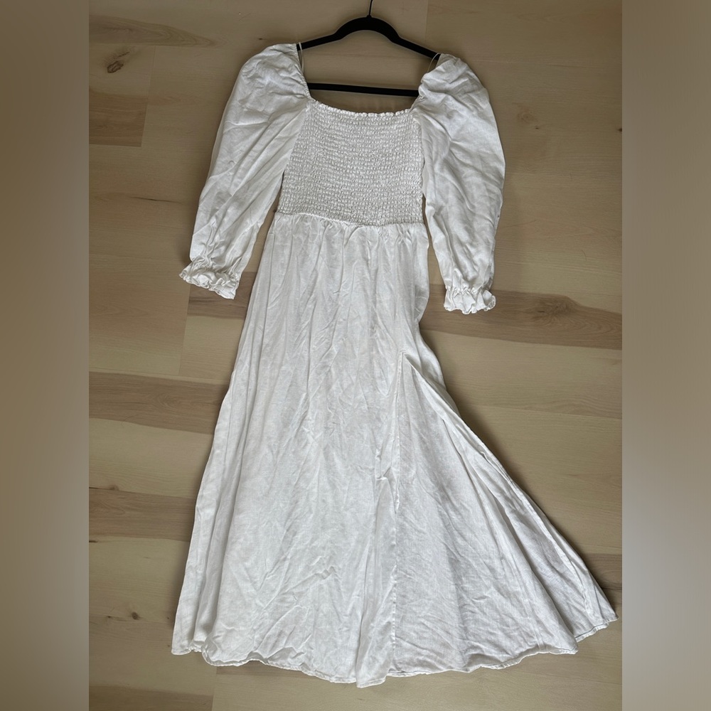 Reformation linen dress